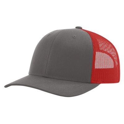CHARCOAL/RED CHARCOAL/RED - Custom Hats Now