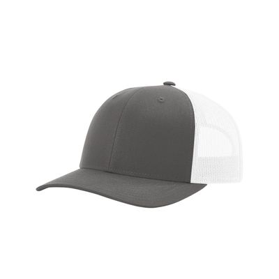 CHARCOAL/WHITE CHARCOAL/WHITE - Custom Hats Now