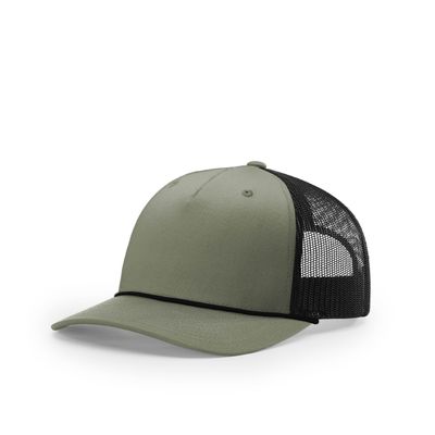 LODEN GREEN/BLACK-BLACK LODEN GREEN/BLACK-BLACK - Custom Hats Now