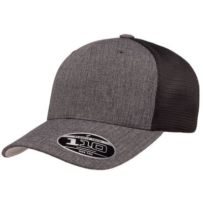 MELANGE CHARCOAL/BLACK MELANGE CHARCOAL/BLACK - Custom Hats Now
