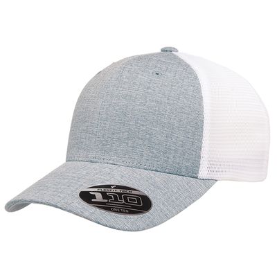 MELANGE SILVER/WHITE MELANGE SILVER/WHITE - Custom Hats Now