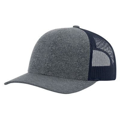 NAVY HEATHER/NAVY NAVY HEATHER/NAVY - Custom Hats Now
