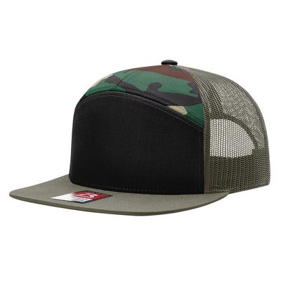 BLACK/GREEN CAMO/LODEN BLACK/GREEN CAMO/LODEN - Custom Hats Now