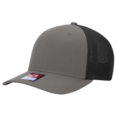 CHARCOAL/BLACK CHARCOAL/BLACK - Custom Hats Now