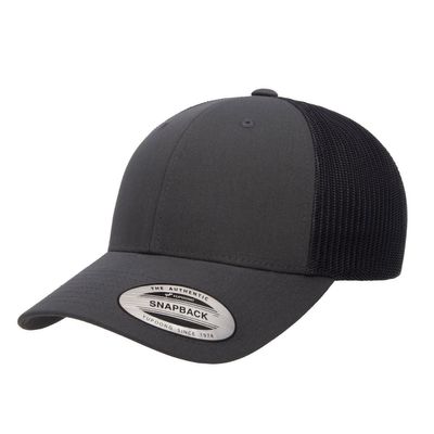 CHARCOAL/BLACK CHARCOAL/BLACK - Custom Hats Now