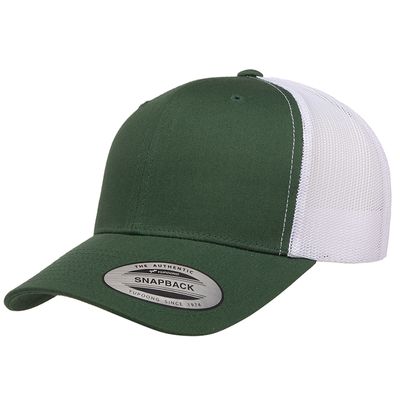 EVERGREEN/WHITE EVERGREEN/WHITE - Custom Hats Now