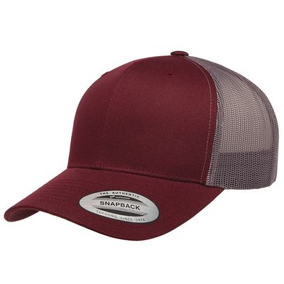 MAROON/LIGHT GRAY MAROON/LIGHT GRAY - Custom Hats Now