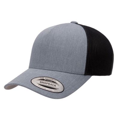 HEATHER GRAY / WHITE HEATHER GRAY / WHITE - Custom Hats Now