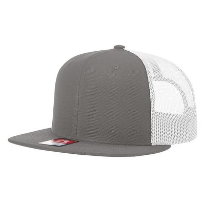 CHARCOAL/WHITE CHARCOAL/WHITE - Custom Hats Now