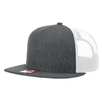 HEATHER CHARCOAL/WHITE HEATHER CHARCOAL/WHITE - Custom Hats Now