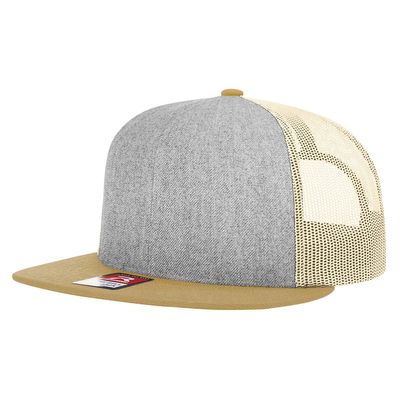 HEATHER GRAY / BIRCH / BISCUIT HEATHER GRAY / BIRCH / BISCUIT - Custom Hats Now
