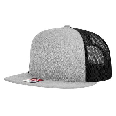 HEATHER GRAY/ BLACK HEATHER GRAY/ BLACK - Custom Hats Now