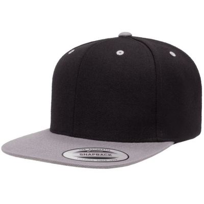 Black/Silver Black/Silver - Custom Hats Now