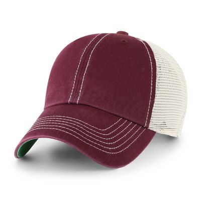DARK MAROON/STONE DARK MAROON/STONE - Custom Hats Now