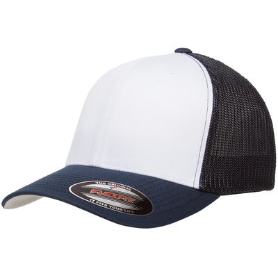 WHITE/NAVY WHITE/NAVY - Custom Hats Now