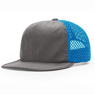 CHARCOAL/CYAN CHARCOAL/CYAN - Custom Hats Now
