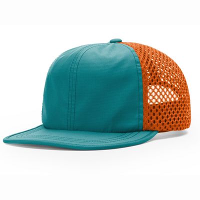 TEAL/ORANGE TEAL/ORANGE - Custom Hats Now