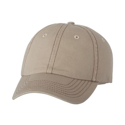 KHAKI/BROWN STITCH KHAKI/BROWN STITCH - Custom Hats Now