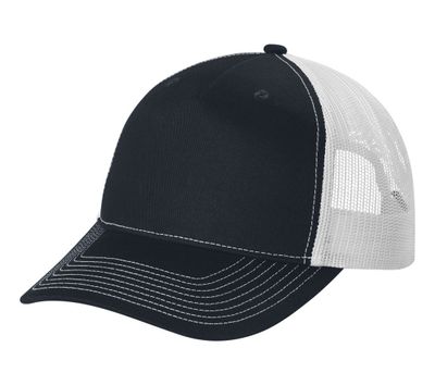 Rich Navy/ White Rich Navy/ White - Custom Hats Now
