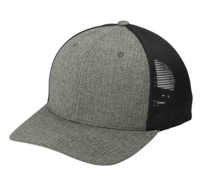 Heather Graphite/ Black Heather Graphite/ Black - Custom Hats Now