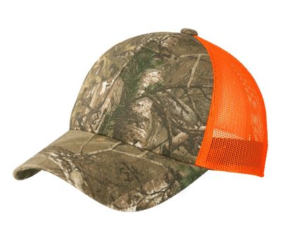 Realtree Xtra/ Neon Orange Realtree Xtra/ Neon Orange - Custom Hats Now