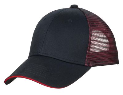 Black/ Red Black/ Red - Custom Hats Now