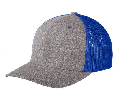 True Royal/ Grey Heather True Royal/ Grey Heather - Custom Hats Now
