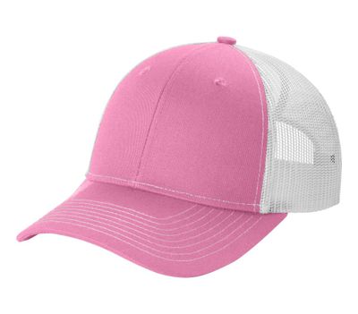 True Pink/ White True Pink/ White - Custom Hats Now