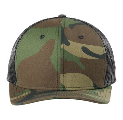 Camo/ Black Camo/ Black - Custom Hats Now