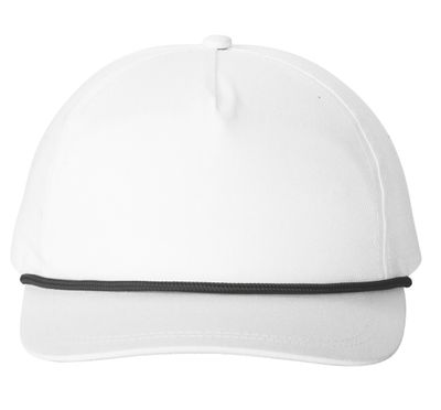 White/ Black White/ Black - Custom Hats Now