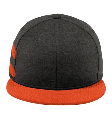Black Shadow Heather/ Deep Orange Black Shadow Heather/ Deep Orange - Custom Hats Now