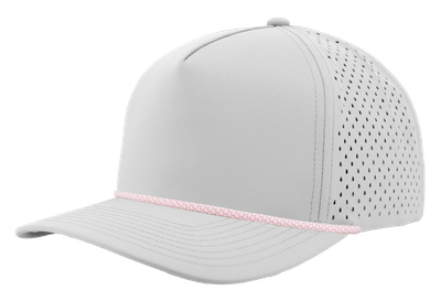 Off White-Pink Chainlink Rope Off White-Pink Chainlink Rope - Custom Hats Now