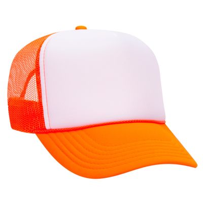 N.Orange/White/N.Orange N.Orange/White/N.Orange - Custom Hats Now