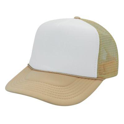 Beige/White Beige/White - Custom Hats Now