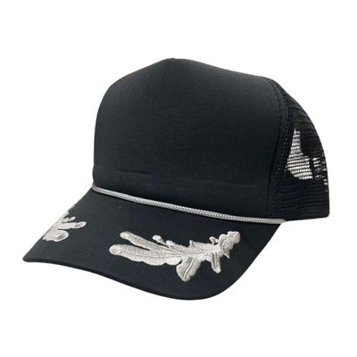 Black/Silver Black/Silver - Custom Hats Now