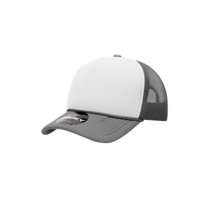 Charcoal/White/Charcoal Charcoal/White/Charcoal - Custom Hats Now