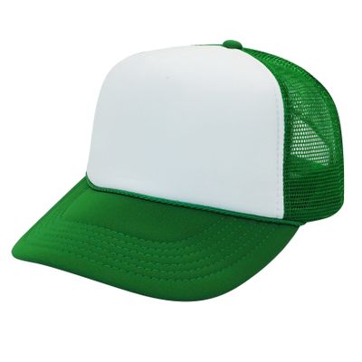 KELLY/WHITE KELLY/WHITE - Custom Hats Now