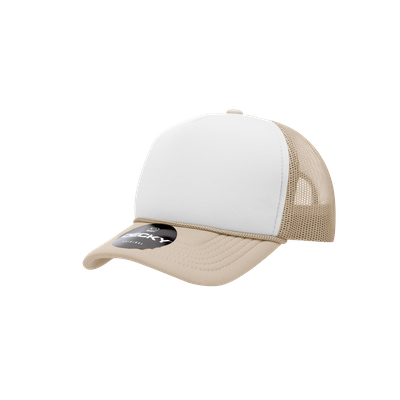 Khaki/White/Khaki Khaki/White/Khaki - Custom Hats Now