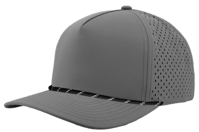Grey-Black Twisted Rope Grey-Black Twisted Rope - Custom Hats Now
