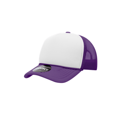 Purple/White/Purple Purple/White/Purple - Custom Hats Now