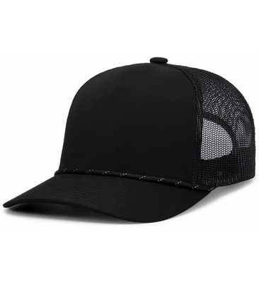 BLACK/BLACK/WHITE BLACK/BLACK/WHITE - Custom Hats Now