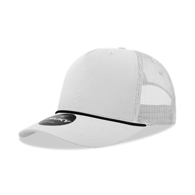 WHITE/BLACK WHITE/BLACK - Custom Hats Now