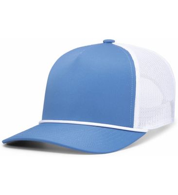 Ocean Blue/White/Ocean Blue Ocean Blue/White/Ocean Blue - Custom Hats Now