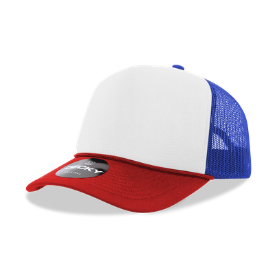Red/Wht/Ryl Red/Wht/Ryl - Custom Hats Now