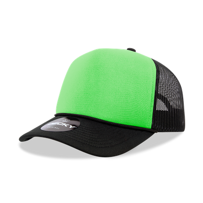 BLACK/NEON GREEN BLACK/NEON GREEN - Custom Hats Now