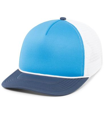 Blue/White/Navy Blue/White/Navy - Custom Hats Now