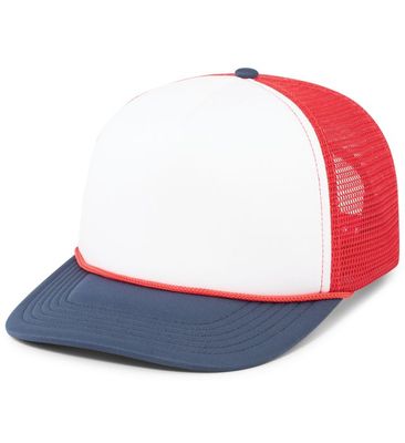 White/Red/Navy White/Red/Navy - Custom Hats Now