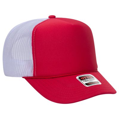 Red/Red/Wht Red/Red/Wht - Custom Hats Now