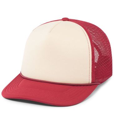 Khaki/Dark Red/Dark Red Khaki/Dark Red/Dark Red - Custom Hats Now