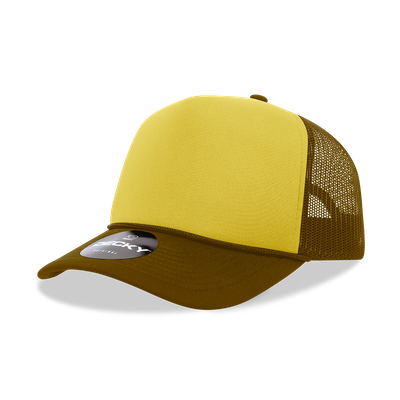 Brown/Gold Brown/Gold - Custom Hats Now